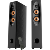 F&D T-60X PRO 2.0 Floorstanding Speakers, 120W RMS ( 60Wx2), 1'' Tweeter + 4'' Speakers x2 + 8'' Subwoofer for each channel,