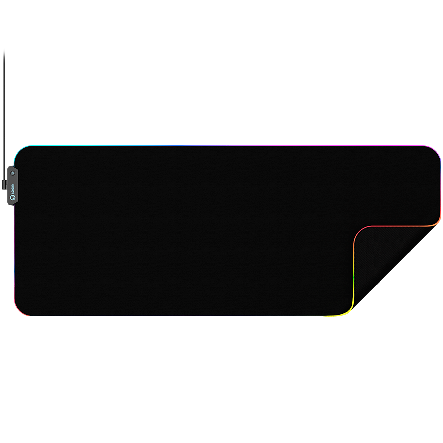 Lorgar Steller 919, Gaming mouse pad, High-speed surface, anti-slip rubber base, RGB backlight, USB connection, Lorgar WP Gam