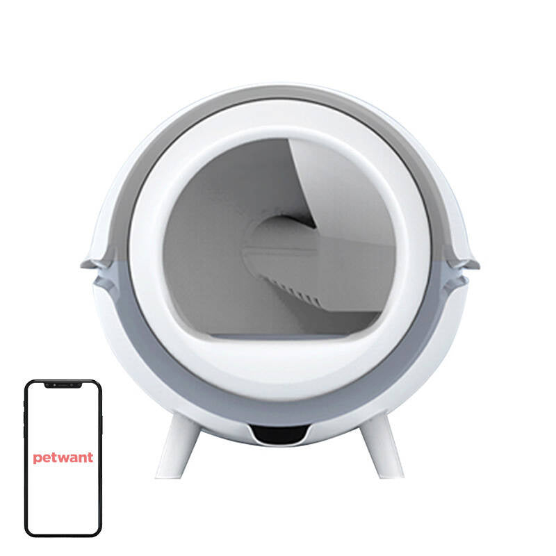 Intelligente selbstreinigende Katzentoilette Petwant