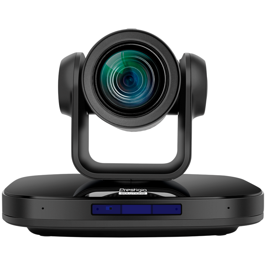 Prestigio Solutions Video Conferencing 4K PTZ Camera Alpha: 4K UHD, 8.4MP, PTZ, AI, No mic, PoE, Connection via HDMI 2.0, USB