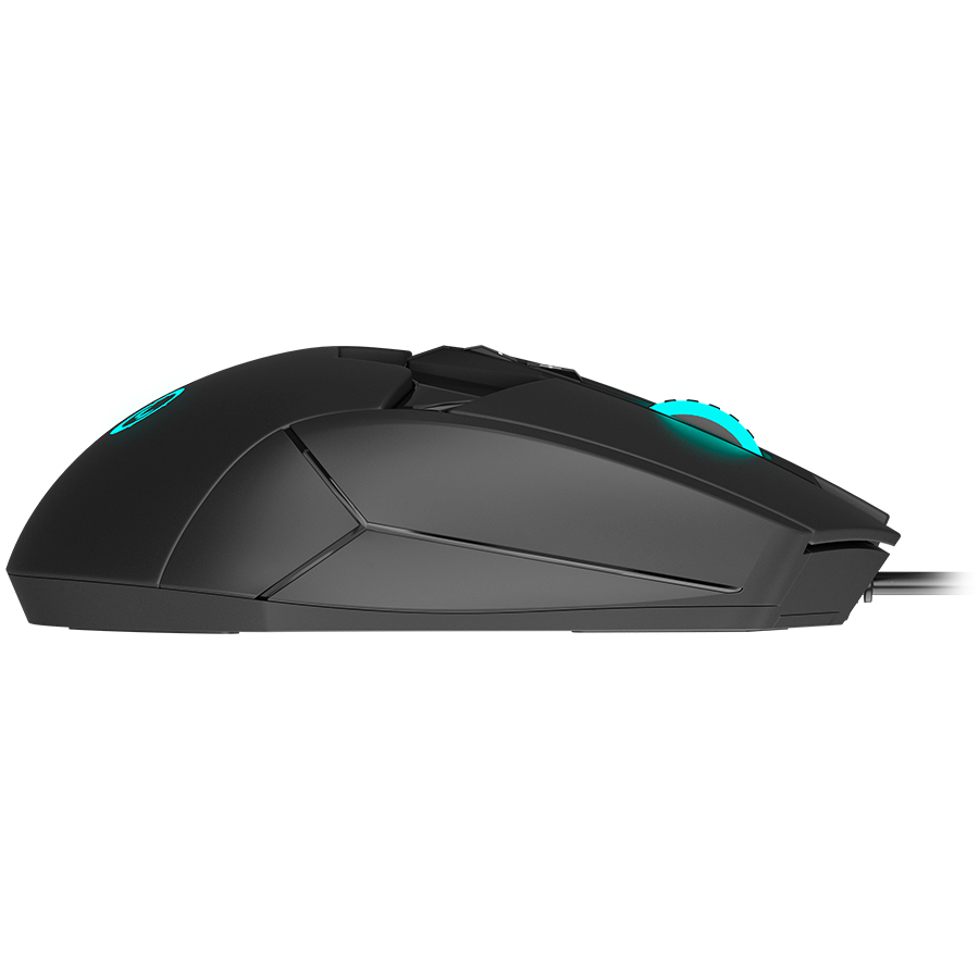 LORGAR Stricter 579, gaming mouse, 9 programmable buttons, Pixart PMW3336 sensor, DPI up to 12 000, 50 million clicks buttons