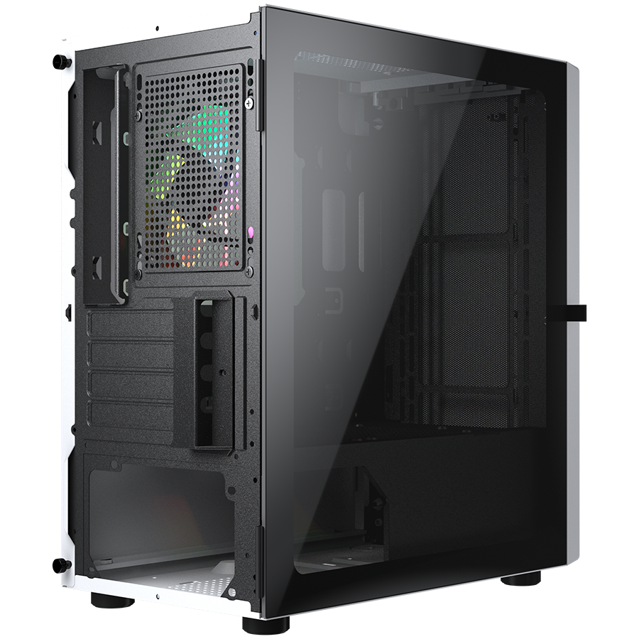 COUGAR PURITY RGB PC Case, Mini Tower, White — COUGAR GAMING