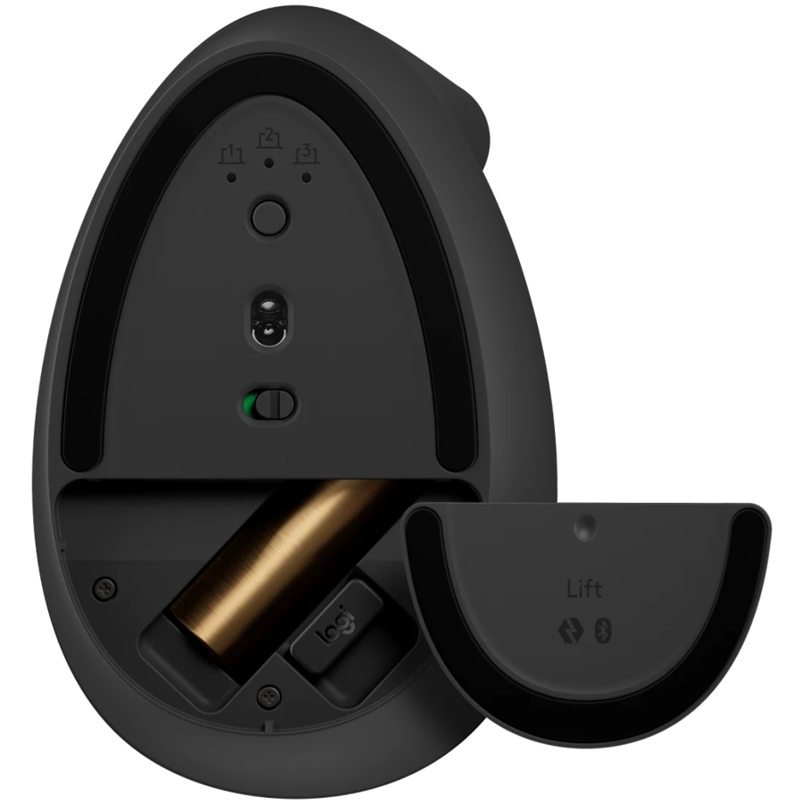 LOGITECH Lift Bluetooth Vertical Ergonomic Mouse