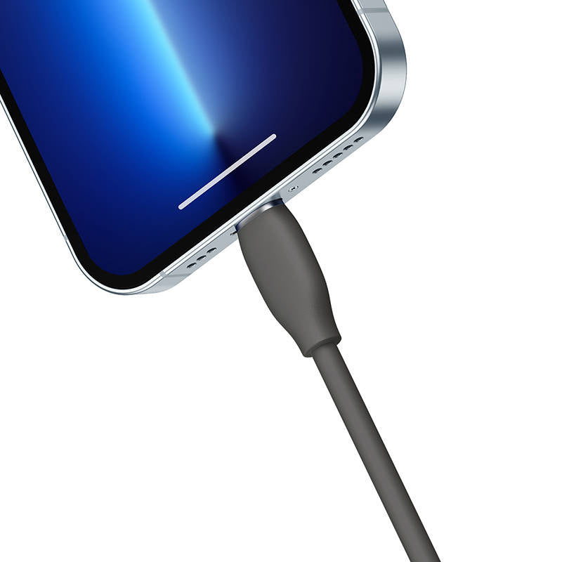 Baseus Jelly cable USB-C to Lightning, 20W, 1,2m (black) - Product Image 3
