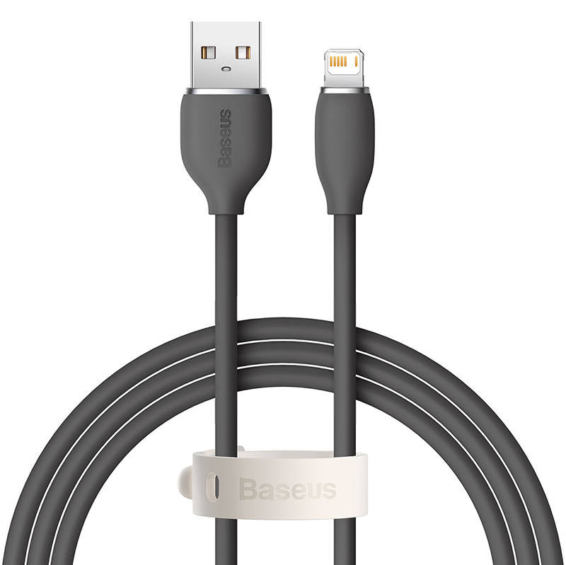 Baseus Jelly cable USB to Lightning, 2,4A, 1,2m (black) - Product Image 2