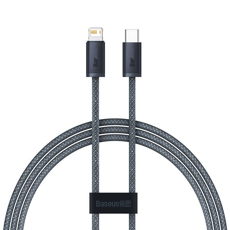 Baseus Dynamic Series cable USB-C to Lightning, 20W, 2m (gray) - Product Image 2