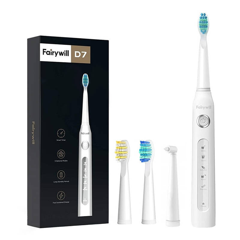 Sonic toothbrush with head set FairyWill FW507 (White) - Product Image 1