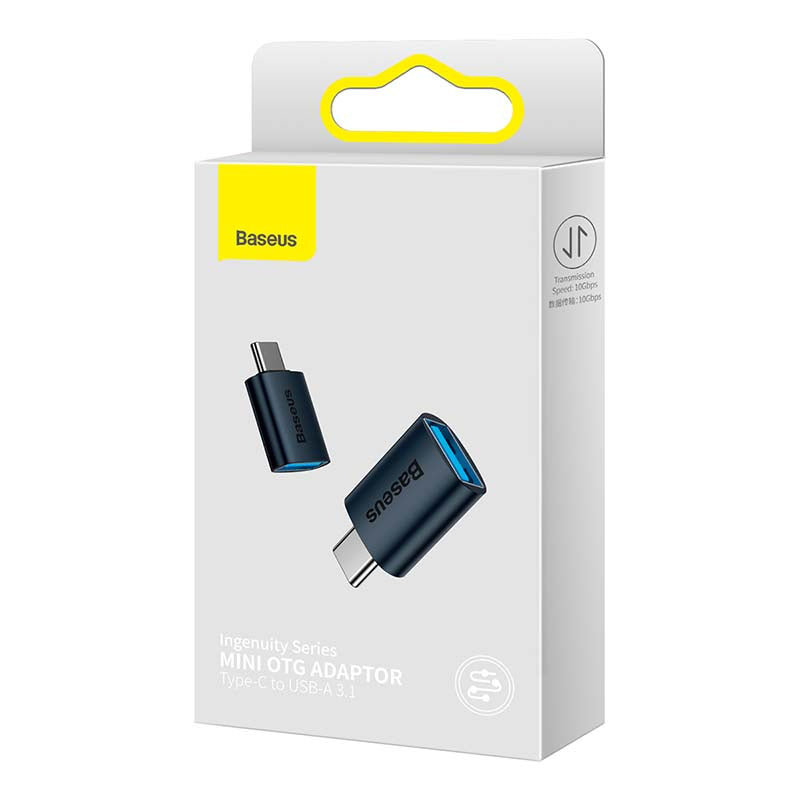 Baseus Ingenuity USB-C to USB-A adapter OTG (blue) - Product Image 6