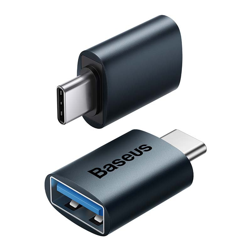 Baseus Ingenuity USB-C to USB-A adapter OTG (blue) - Product Image 3