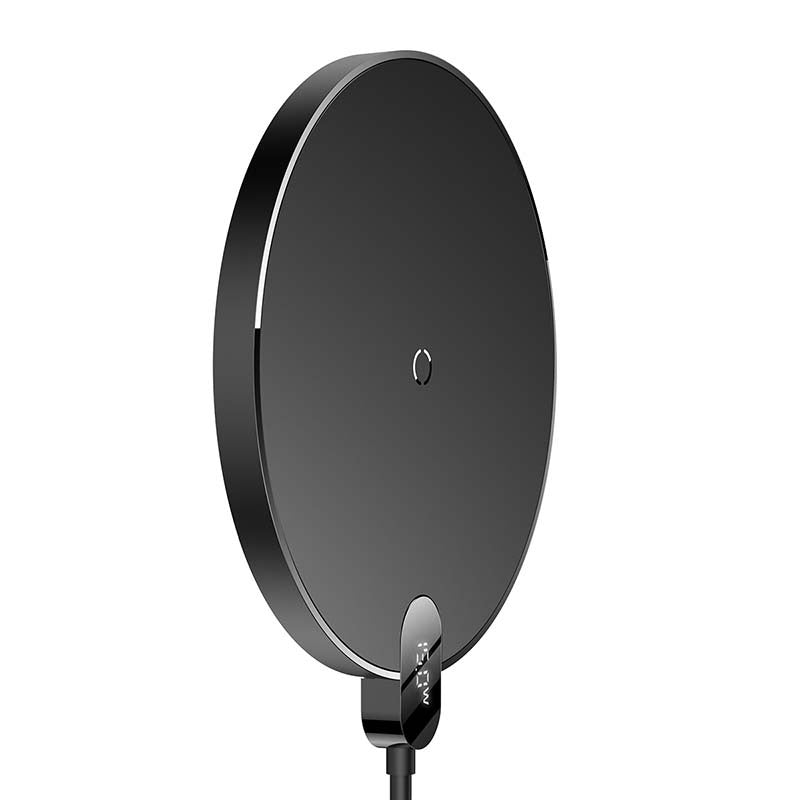 Inductive wireless charger Baseus Digital LED 15W (black) - Product Image 3