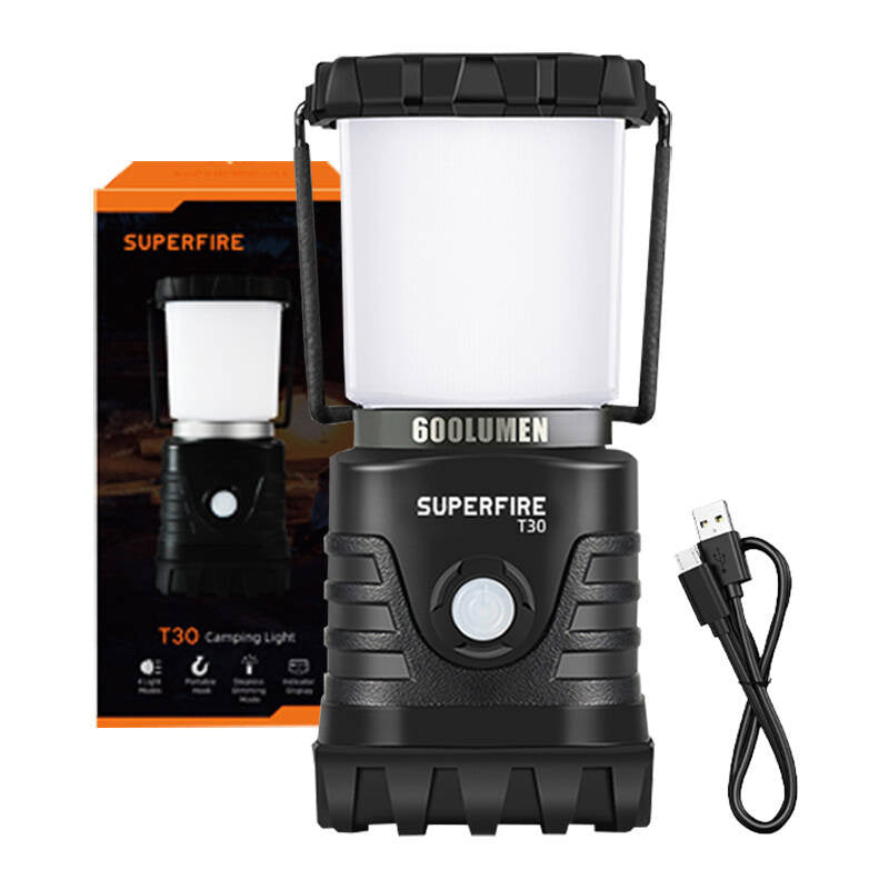Camping lamp Superfire T30, 600lm, USB - Product Image 2