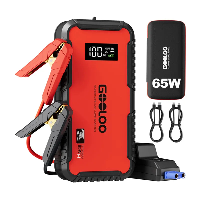 GOOLOO GT3000 44.4Wh Jump Starter - Image 2