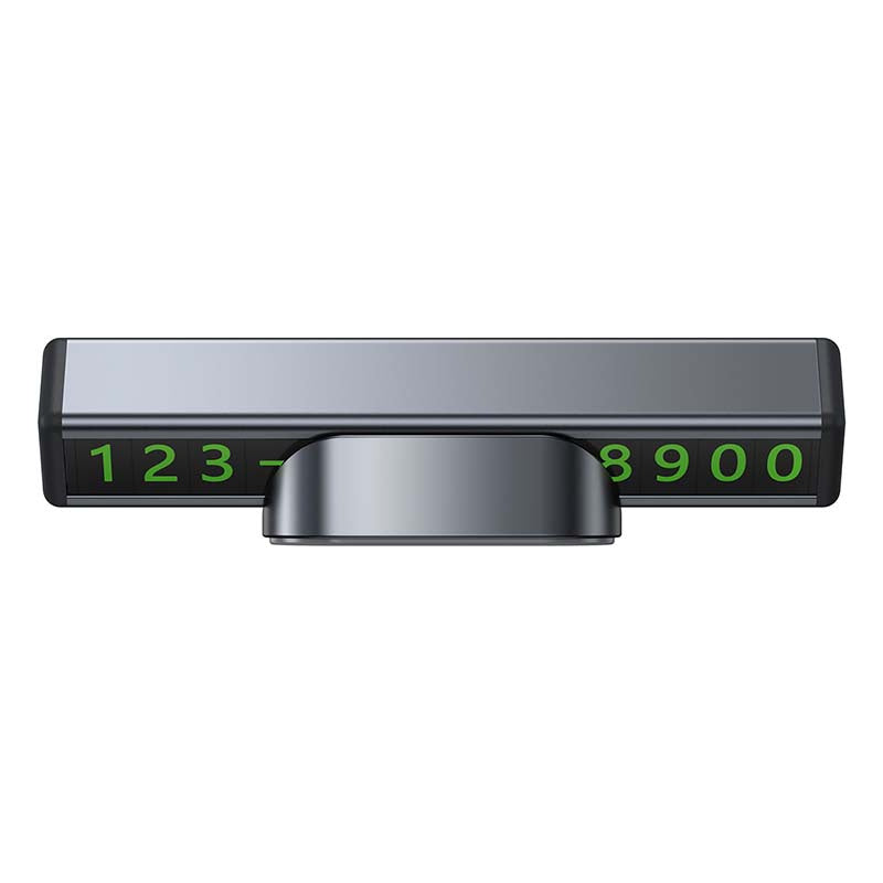 Baseus Square Bar Temporary Parking Number Plate (Black) - Product Image 3