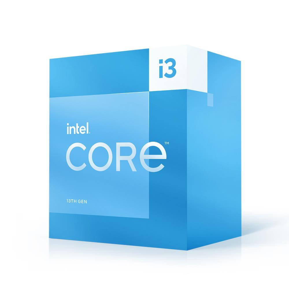 CPU INTEL Desktop Core i3 i3-13100 Raptor Lake 3400 MHz Cores 4 12MB Socket LGA1700 60 Watts GPU UHD 730 BOX BX8071513100SRMBU