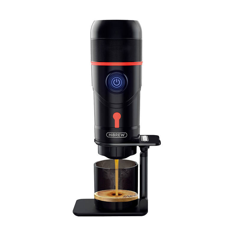 Portable coffee maker 3-in-1 with case HiBREW H4-premium 80W