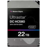 HDD Server WD/HGST Ultrastar 22TB DC HC580, 3.5", 512MB, 7200RPM, SATA, 512E SE NP3, SKU: 0F62785 — WESTERN DIGITAL