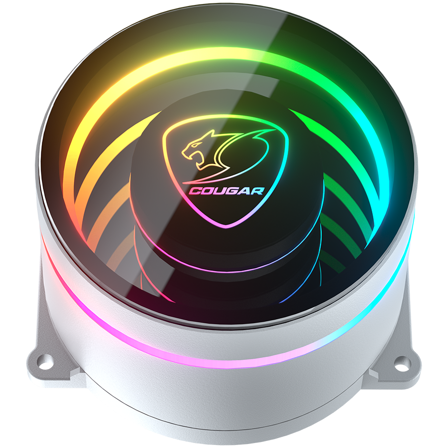COUGAR POSEIDON ELITE ARGB 360 White AiO Liquid Watercooling — COUGAR GAMING