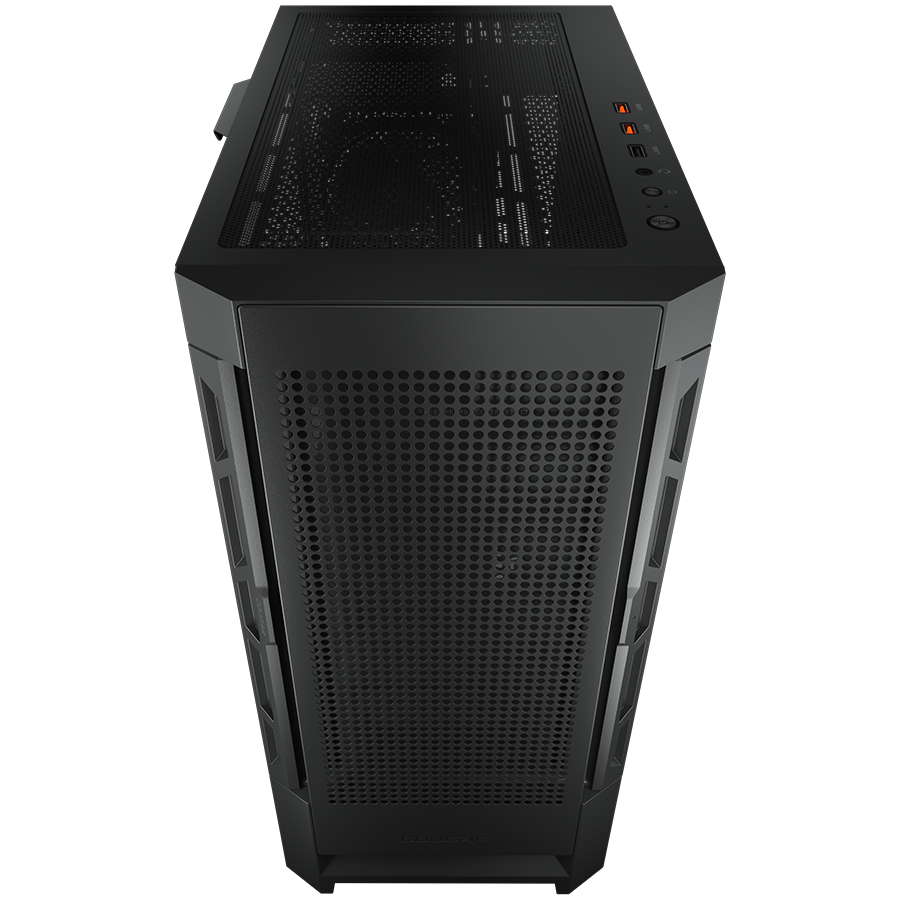 COUGAR AIRFACE PC Case, Mid Tower, Black — COUGAR GAMING