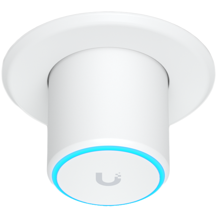 UBIQUITI U6 Mesh, WiFi 6, 6 spatial streams, 140 m² (1,500 ft²) coverage, 300+ connected devices, Powered using PoE, GbE upli