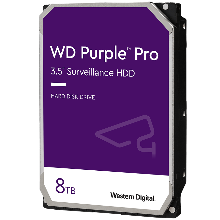 HDD AV WD Purple Pro (3.5'', 8TB, 256MB, 7200 RPM, SATA 6 Gb/s) — WESTERN DIGITAL