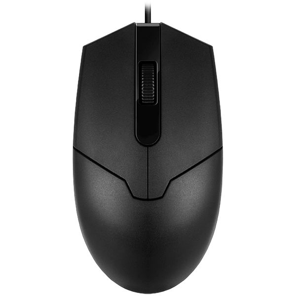 Mouse RX-30 USB black (2+1bt. 1000DPI, cable. 2m., box) — SVEN