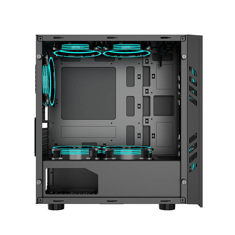 Computer case Aigo Black Technology Mini Micro-ATX (black) - Product Image 4
