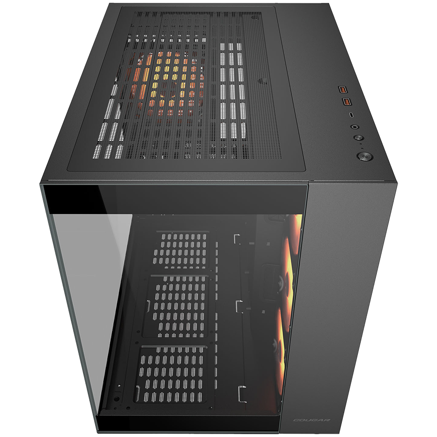 COUGAR FV150 RGB PC Case, Mid tower, Black — COUGAR GAMING