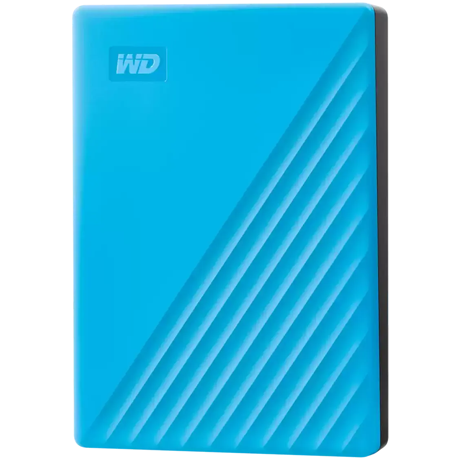 HDD External WD My Passport (6TB, USB 3.2) Blue — WESTERN DIGITAL