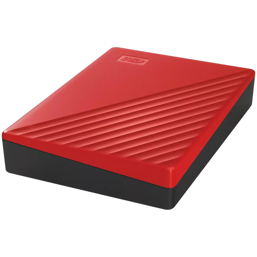 HDD External WD My Passport (6TB, USB 3.2) Red — WESTERN DIGITAL
