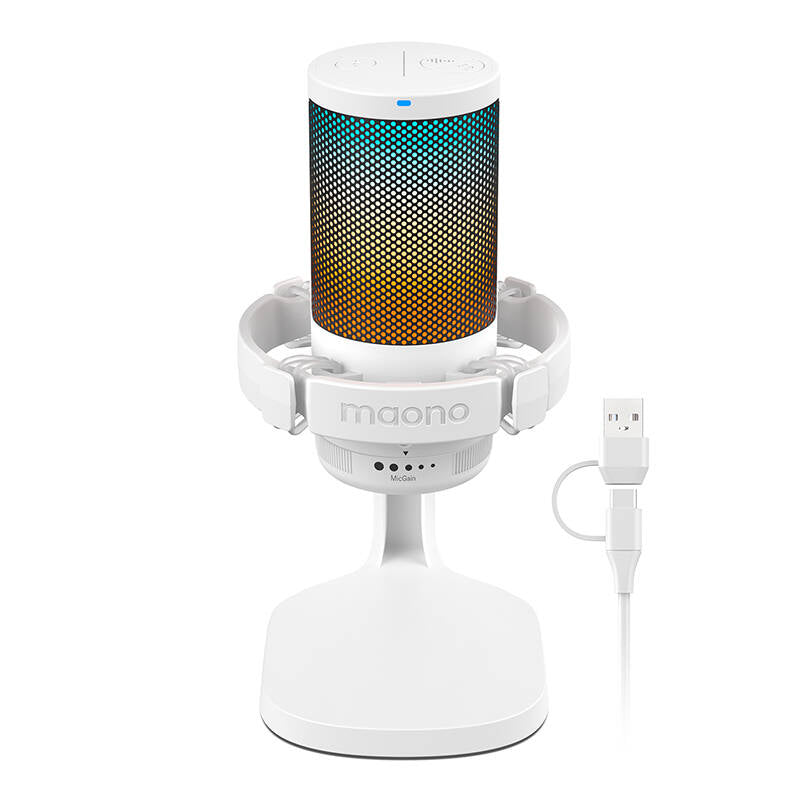 Maono DGM20 Microphone (white) - Image 1