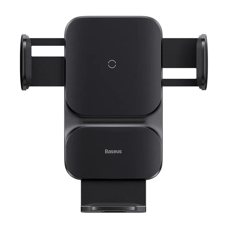Baseus Wisdom Wireless Charging Air vent Electric Car Phone Holder (black) - Product Image 1