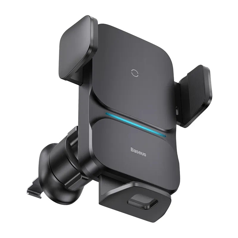 Baseus Wisdom Wireless Charging Air vent Electric Car Phone Holder (black) - Product Image 4
