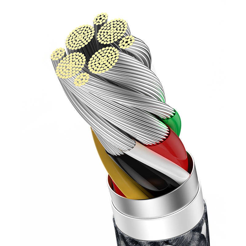 Cable USB to USB-C Baseus Dynamic Series, 100W, 1m (grey) - Product Image 4