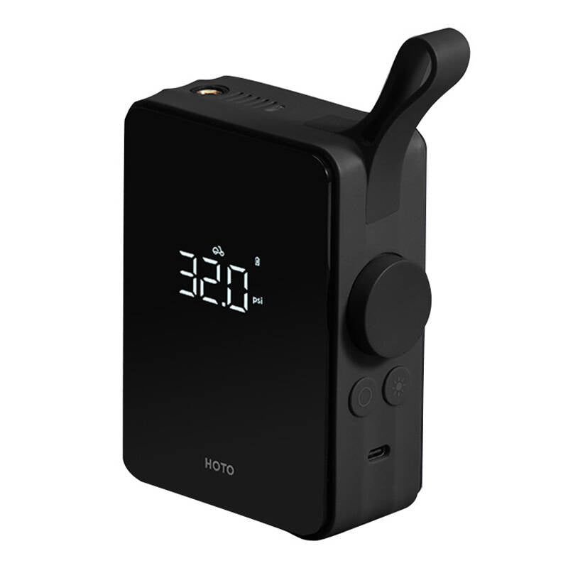 Elektrischer Reifenfüller HOTO QWCQB001, 2500 mAh (schwarz)