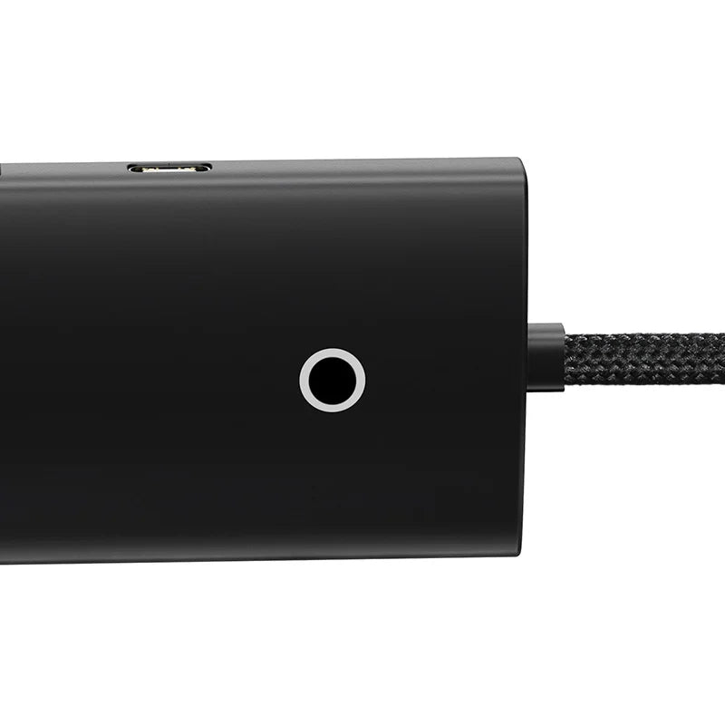 Baseus Lite Series Hub 4in1 USB-C to 4x USB 3.0 + USB-C, 1m (Black) - Product Image 4