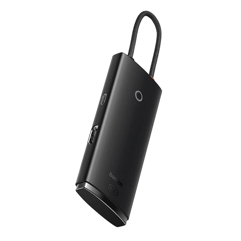 Baseus Lite Series Hub 5w1 USB-C to 3x USB 3.0 + USB-C + HDMI (black) - Product Image 3