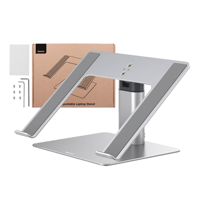 Laptop stand Baseus 11-17", adjustable (silver) - Product Image 1