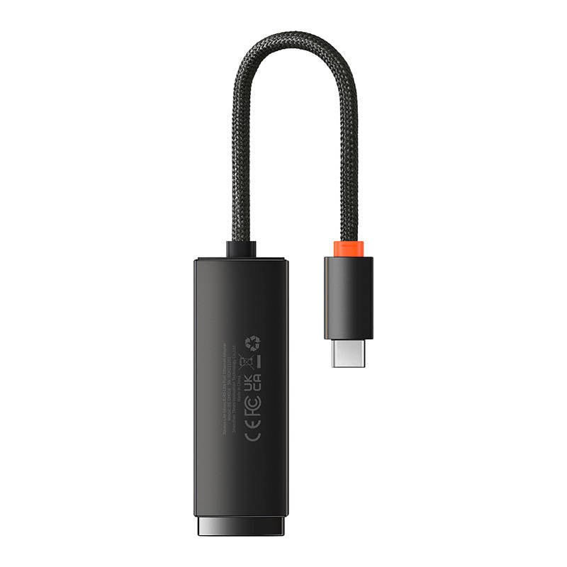 Baseus Lite Series USB-C to RJ45 network adapter, 100Mbps (black) - Product Image 9