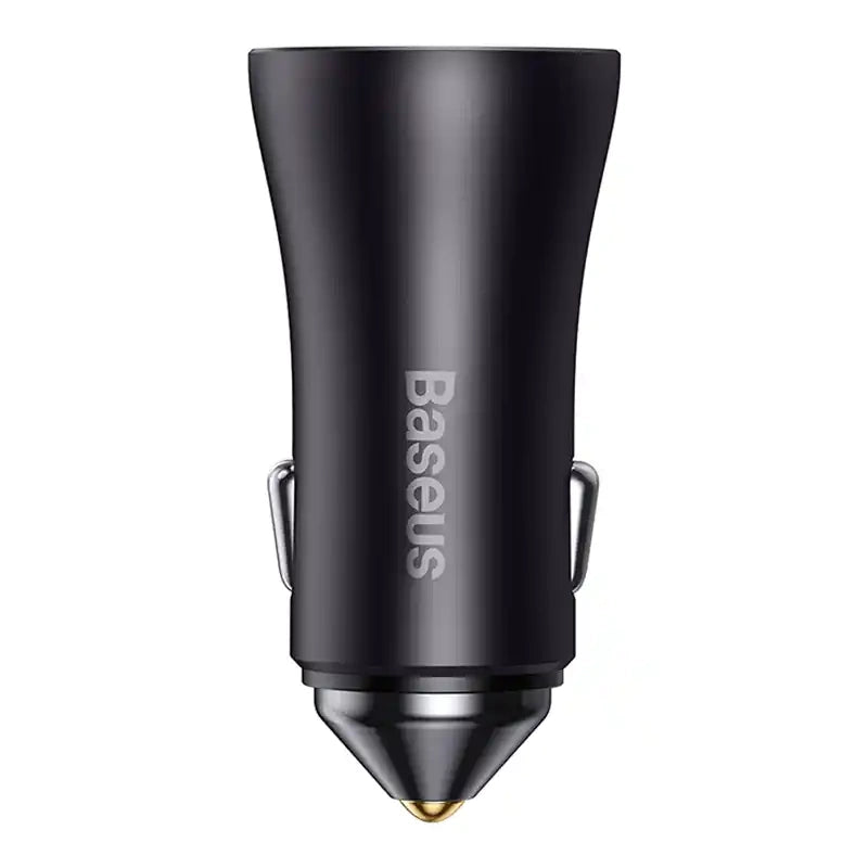Baseus Golden Contactor Pro car charger, 2x USB-C, 40W (Dark Gray) - Product Image 3