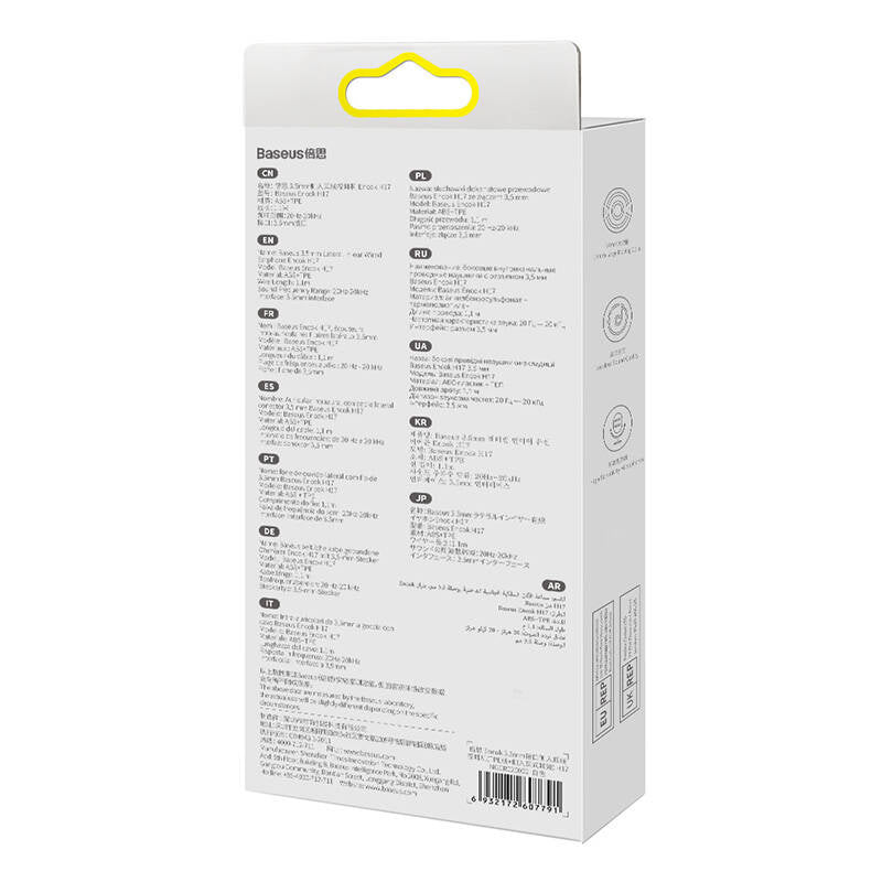 Baseus Encok H17 Earphones (white) - Product Image 8