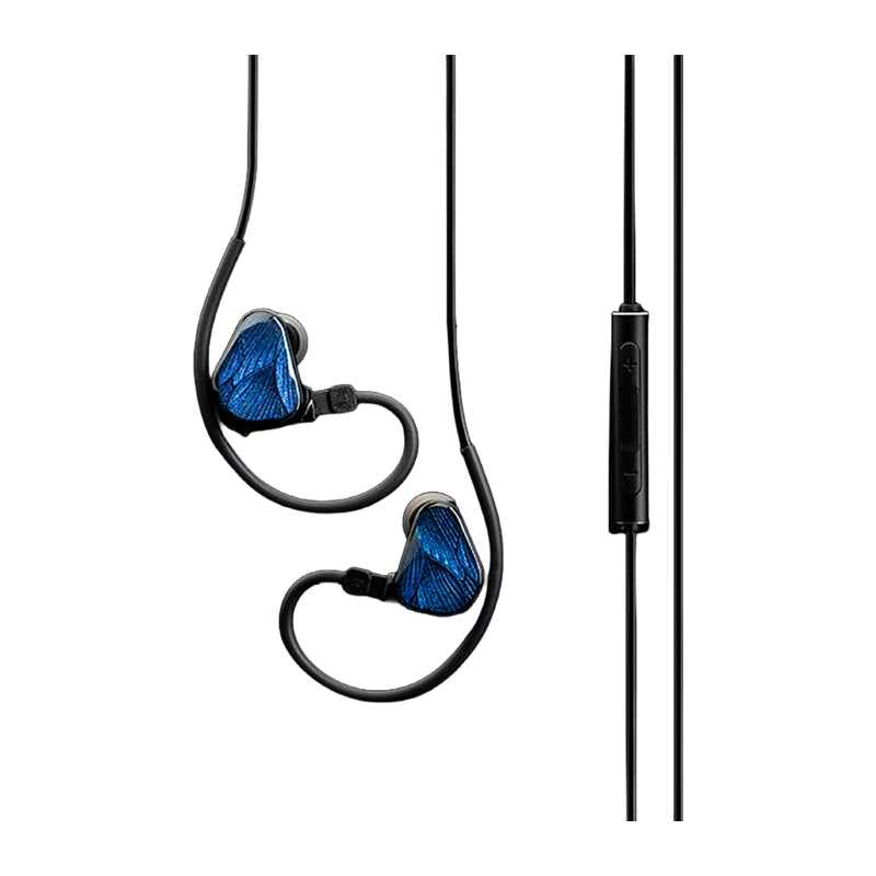 TRUTHEAR Zero Blue 2 Wired Headphones with Microphone (Blue) - Image 2