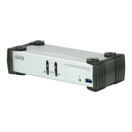 Aten CS1912 2-Port USB 3.0 DisplayPort KVMP™ Switch (Cables included) | Aten | 2-Port USB 3.0 DisplayPort KVMP Switch (C