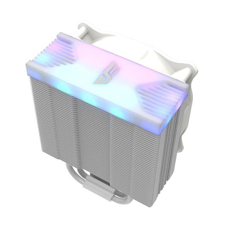 CPU-Aktivkühlung Darkflash Darkair LED (Kühlkörper + Lüfter 120x120) weiß