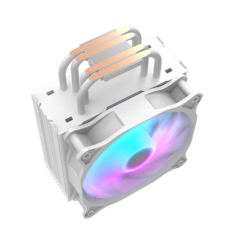 CPU-Aktivkühlung Darkflash Darkair LED (Kühlkörper + Lüfter 120x120) weiß