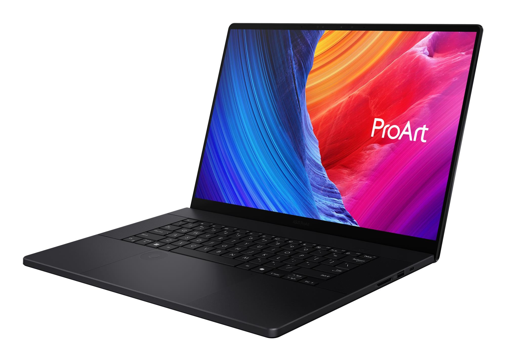 Notebook ASUS ProArt H7606WP-SR231X Copilot+ PC CPU AMD Ryzen AI 9 HX 370 2 GHz 16 " 2880 x 1800 pixels Yes RAM 64 GB LPDDR5x-SDRAM SSD 2000 GB Discrete graphics NVIDIA GeForce RTX 5070 8 GB On-board graphics Yes OS installed Windows 11 Pro Colour Black