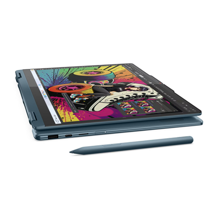 Lenovo- Yoga 7 2-in-1 14AKP10 AMD | Tidal Teal | 14 " | OLED | WUXGA | 1920 x 1200 pixels | AMD Ryzen AI 7 | 350 | 16 GB