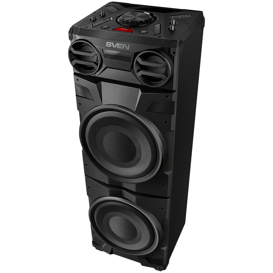 Speaker SVEN PS-1900, black (1000W, TWS, Bluetooth, FM, USB, LED-display, AC power)