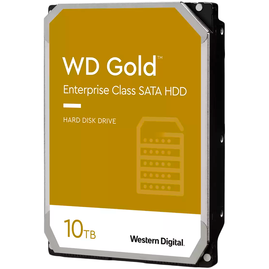HDD Server WD Gold 10TB CMR 512e, 3.5'', 512MB, 7200 RPM, SATA — WESTERN DIGITAL