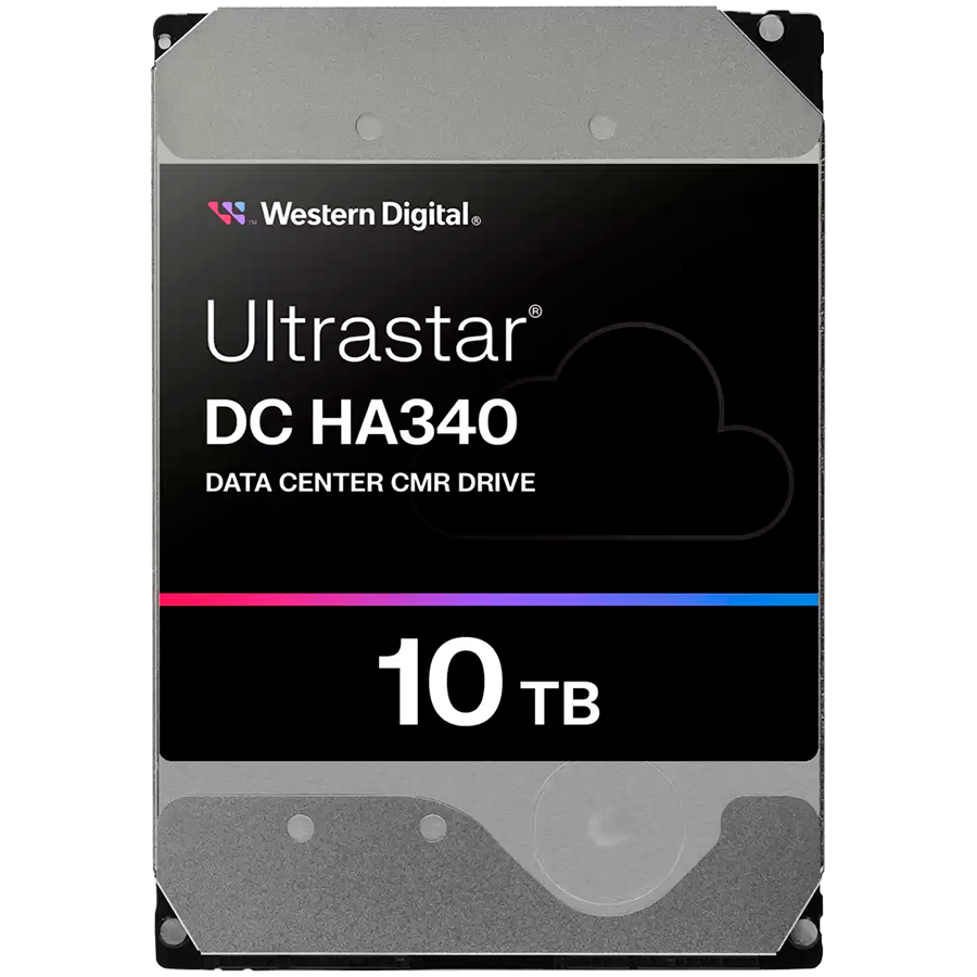 HDD Server WD/HGST ULTRASTAR DC HA340 (3.5’’, 10TB, 256MB, 7200RPM, SATA 6Gb/s, 512E SE NP3) SKU: 0B47062 — WESTERN DIGITAL