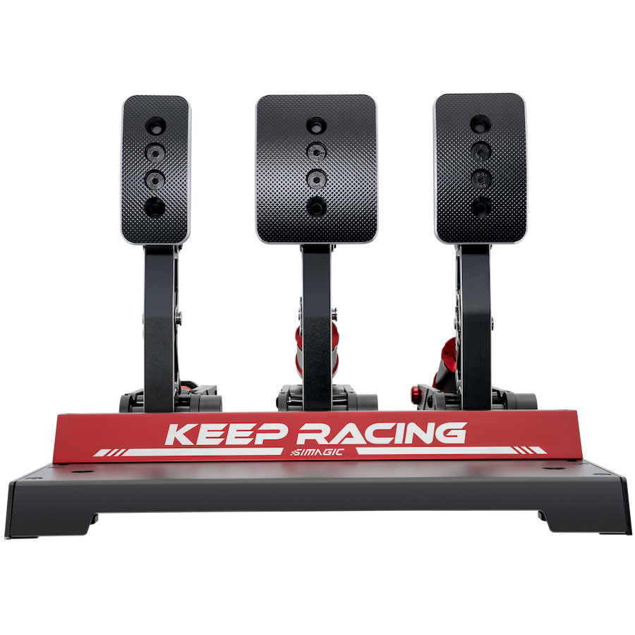 SIMAGIC Modular Pedal Set with 100 kg Load Cell and Hall Sensor, S303
